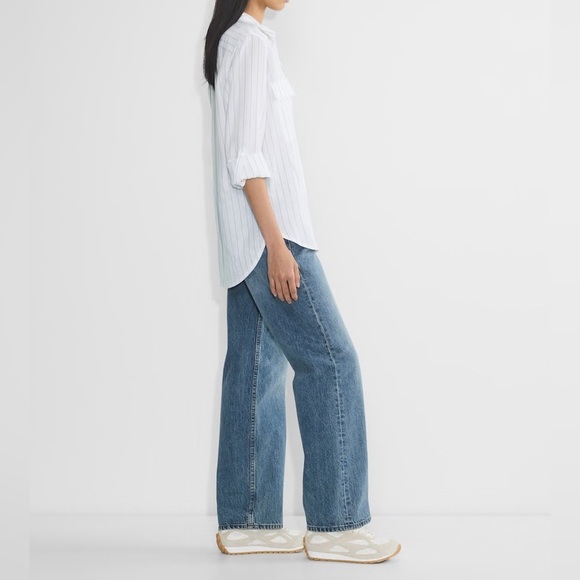 BABATON‎ white Utility buttoned Shirt with stripes size XL - Picture 6 of 13